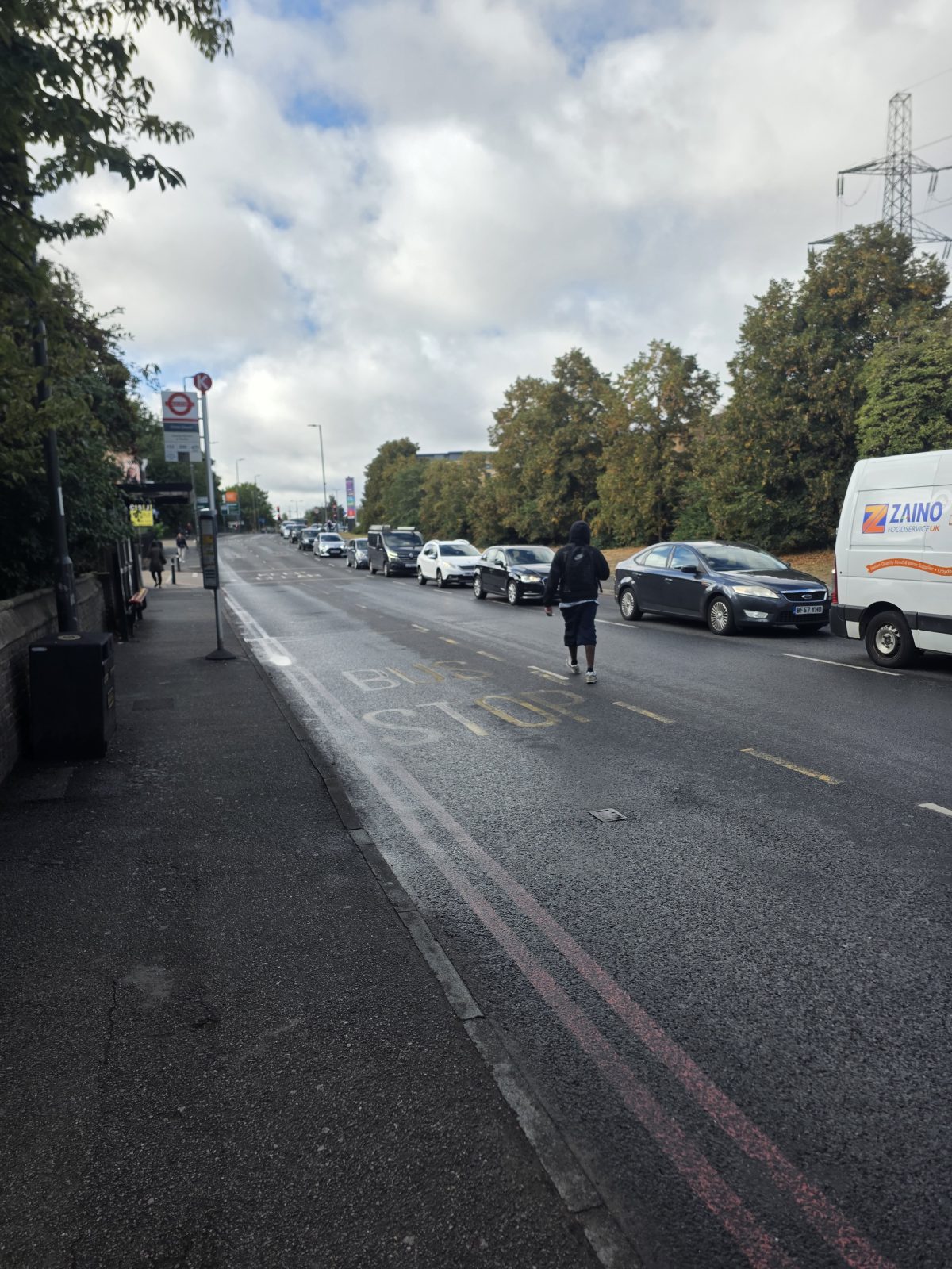 Traffic reported by a resident